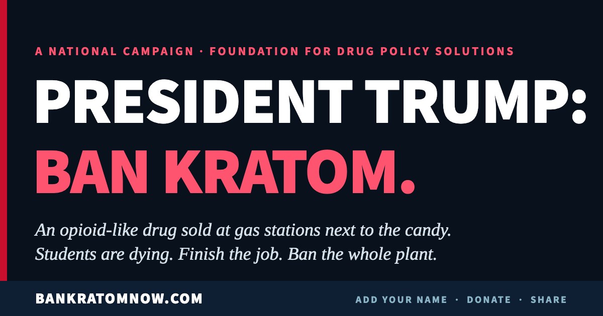 Ban Kratom Now