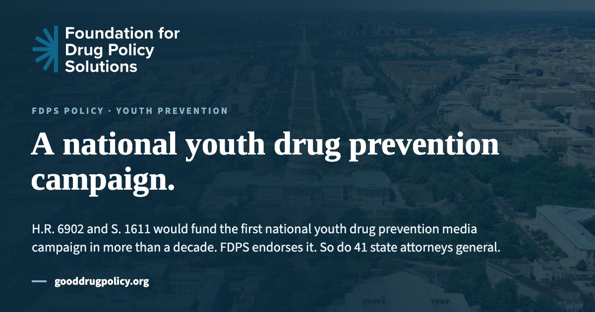 A national youth drug prevention campaign